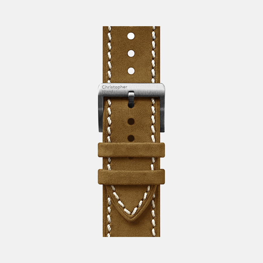 vintage eikenhouten leer christopher ward