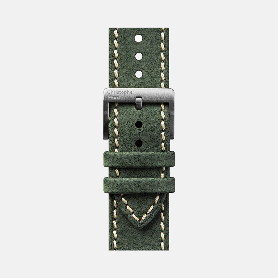 vintage eikenhouten leer christopher ward