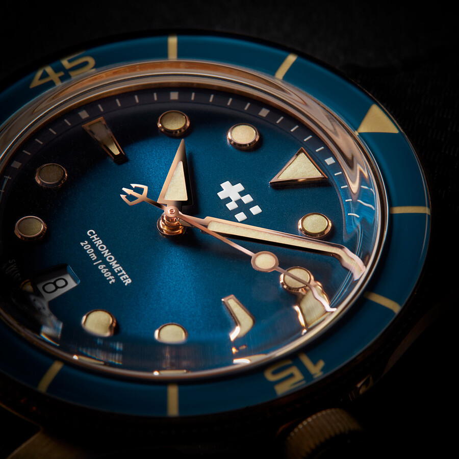 vintage eikenhouten leer christopher ward