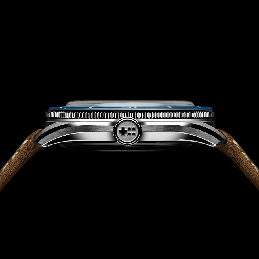 vintage eikenhouten leer christopher ward