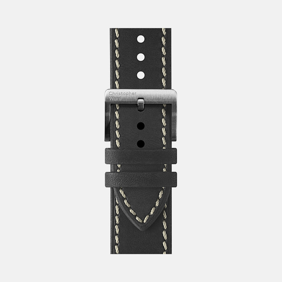 vintage eikenhouten leer christopher ward